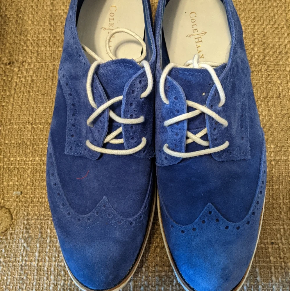 Cole Haan Suede oxfords - Picture 2 of 3